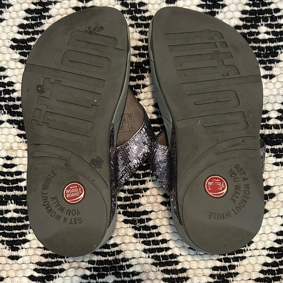 Fitflop Metallic Sandals - Picture 6 of 7